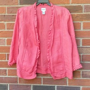 Chico's linen jacket